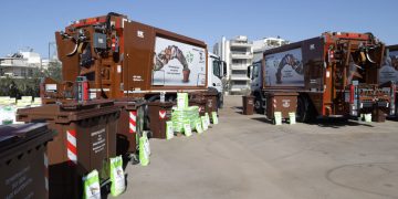 Νέοι Κάδοι, Νέα Απορριμματοφόρα & Νέο Πρόγραμμα Συλλογής Βιοαποβλήτων Στην Ηλιούπολη
